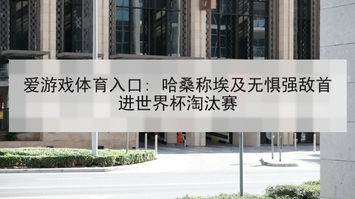 爱游戏体育入口: 哈桑称埃及无惧强敌首进世界杯淘汰赛 爱游戏体育入口: 哈桑称埃及无惧强敌首进世界杯淘汰赛